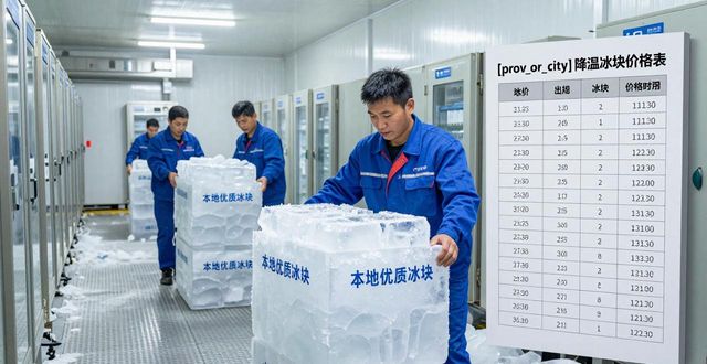 北碚降温冰块多少钱一吨？本地制冰厂报价来了