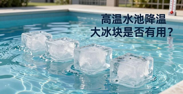 北碚高温水池降温大冰块，到底管不管用？