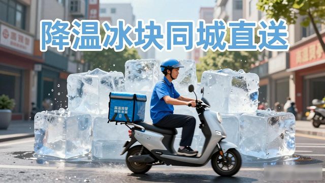 降温冰块同城直送 北碚大冰块解决高温难题
